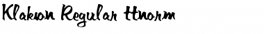 Download Klakson Font Download Klakson Font