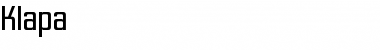 Download Klapa Font Download Klapa Font