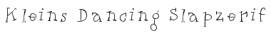 Download Kleins Dancing Slapzerif Font Download Kleins Dancing Slapzerif Font