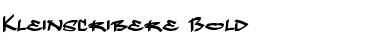 Download Kleinscribere Font Download Kleinscribere Font