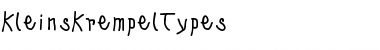 Download KleinsKrempelTypes Font Download KleinsKrempelTypes Font