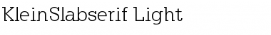 Download KleinSlabserif-Light Font Download KleinSlabserif-Light Font