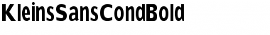 Download KleinsSansCondBold Font Download KleinsSansCondBold Font