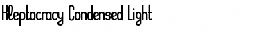 Download Kleptocracy Condensed Light Font Download Kleptocracy Condensed Light Font