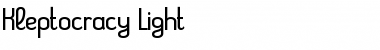Download Kleptocracy Light Font Download Kleptocracy Light Font