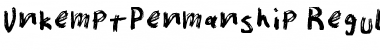Download Unkempt Penmanship Font Download Unkempt Penmanship Font