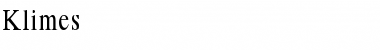 Download Klimes Font Download Klimes Font