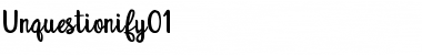 Download Unquestionify Font Download Unquestionify Font