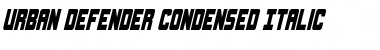 Download Urban Defender Condensed Italic Font Download Urban Defender Condensed Italic Font