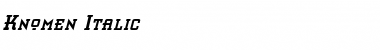 Download Knomen Font Download Knomen Font