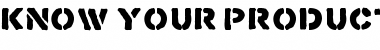 Download Know Your Product Font Download Know Your Product Font