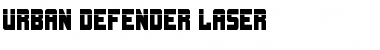 Download Urban Defender Laser Font Download Urban Defender Laser Font