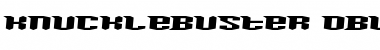 Download Knucklebuster Font Download Knucklebuster Font