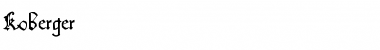 Download Koberger Font Download Koberger Font
