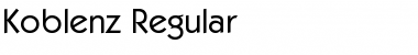 Download Koblenz-Regular Font Download Koblenz-Regular Font