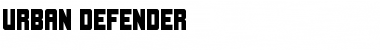 Download Urban Defender Font Download Urban Defender Font