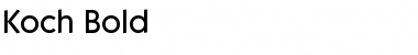 Download Koch Font Download Koch Font