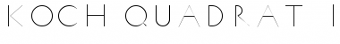 Download Koch Quadrat Inline Font Download Koch Quadrat Inline Font