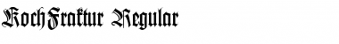 Download KochFraktur Font Download KochFraktur Font