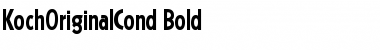Download KochOriginalCond Font Download KochOriginalCond Font
