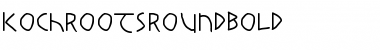 Download KochRootsRoundBold Font Download KochRootsRoundBold Font