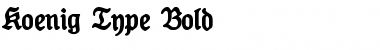 Download Koenig-Type Font Download Koenig-Type Font