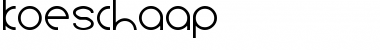 Download koeschaap Font Download koeschaap Font