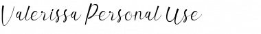 Download Valerissa Personal Use Font Download Valerissa Personal Use Font