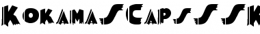 Download KokamaSCapsSSK Font Download KokamaSCapsSSK Font