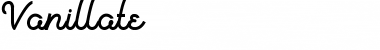Download Vanillate Font Download Vanillate Font