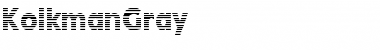 Download KolkmanGray Font Download KolkmanGray Font