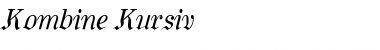 Download Kombine Font Download Kombine Font
