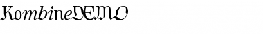 Download KombineDEMO Font Download KombineDEMO Font