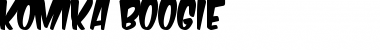 Download Komika Boogie Font Download Komika Boogie Font