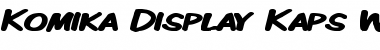 Download Komika Display Kaps Wide Font Download Komika Display Kaps Wide Font
