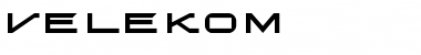 Download Velekom Font Download Velekom Font