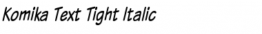 Download Komika Text Tight Font Download Komika Text Tight Font