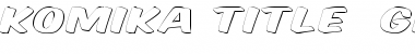 Download Komika Title - Ghost Font Download Komika Title - Ghost Font