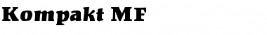 Download Kompakt MF Font Download Kompakt MF Font