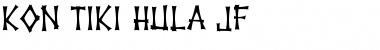 Download KonTikiHulaJF Font Download KonTikiHulaJF Font
