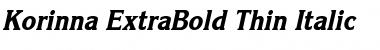 Download Korinna-ExtraBold Thin Font Download Korinna-ExtraBold Thin Font