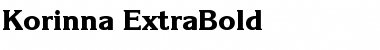 Download Korinna-ExtraBold Font Download Korinna-ExtraBold Font