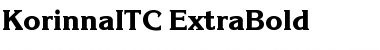 Download KorinnaITC Font Download KorinnaITC Font