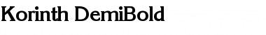 Download Korinth-DemiBold Font Download Korinth-DemiBold Font
