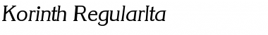 Download Korinth-RegularIta Font Download Korinth-RegularIta Font