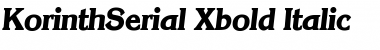 Download KorinthSerial-Xbold Font Download KorinthSerial-Xbold Font