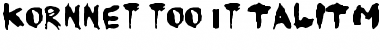 Download KoRnNet.too.it TALITM Font Download KoRnNet.too.it TALITM Font