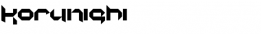 Download korunishi Font Download korunishi Font