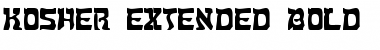 Download Kosher Extended Font Download Kosher Extended Font