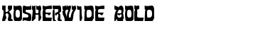 Download KosherWide Font Download KosherWide Font